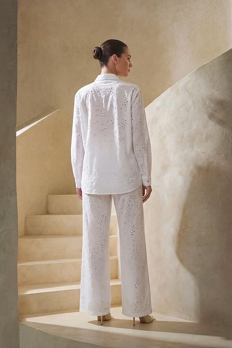 LIORA - Braletli Vegan İpek Kadın Pijama Takımı - Ivory - Pierre Cardin (1)