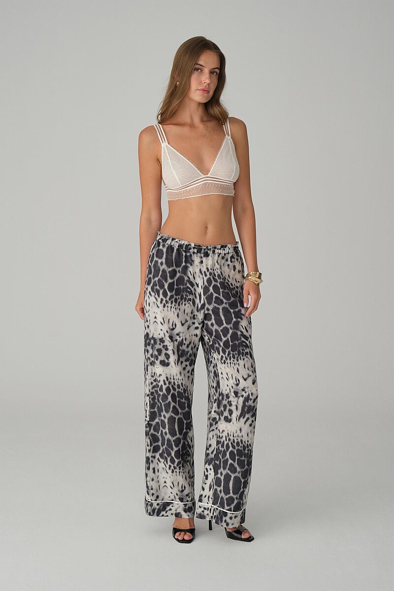 LEA - Braletli Vegan İpek Pijama Takımı - Ivory - Pierre Cardin (1)