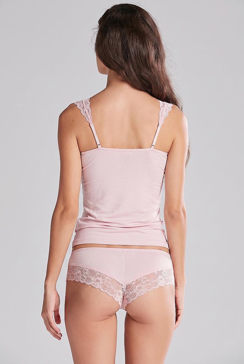 Penye Atlet Külot Kadın İç Çamaşırı Takımı - 394 Pudra - Pierre Cardin (1)
