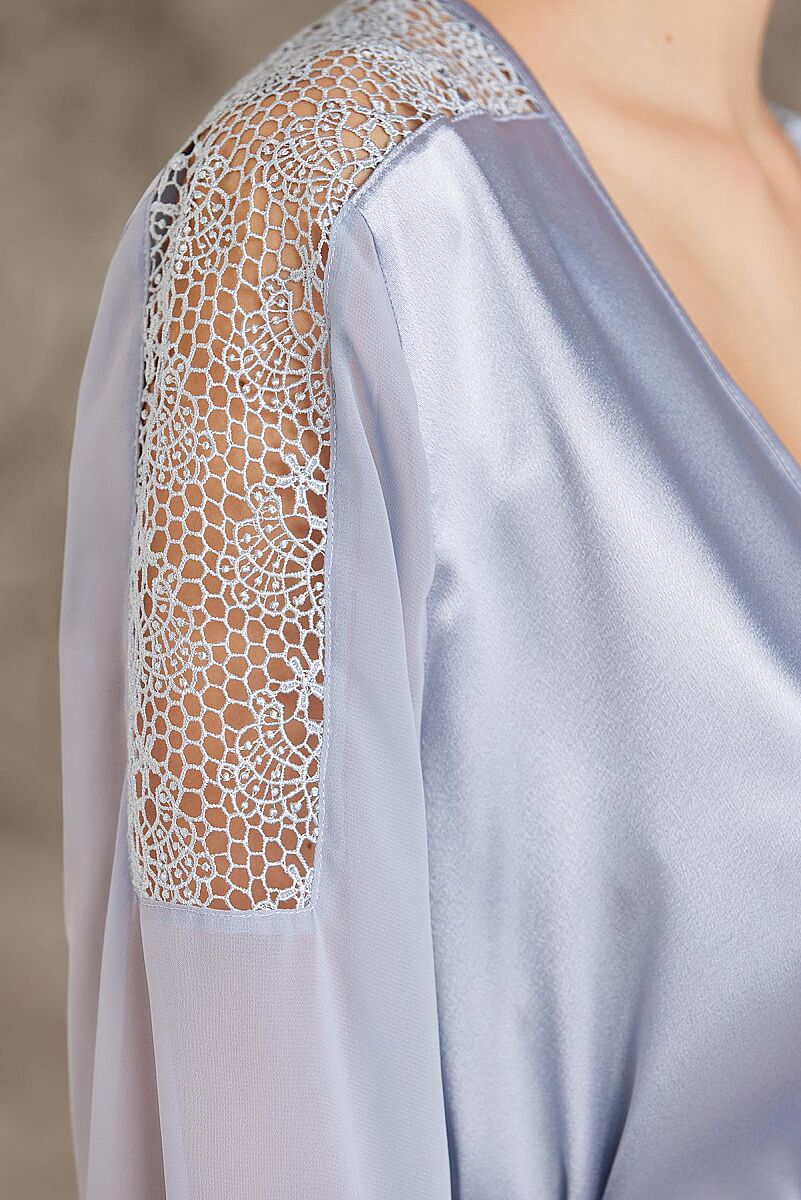 Saten Altılı Gelin Çeyiz Seti - 6005 Mist - Pierre Cardin (1)