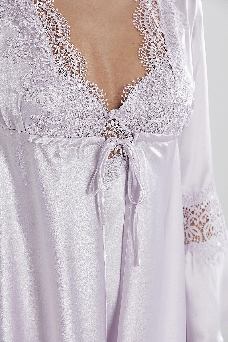 Saten Altılı Gelin Çeyiz Seti - 6325 Viola - Pierre Cardin (1)